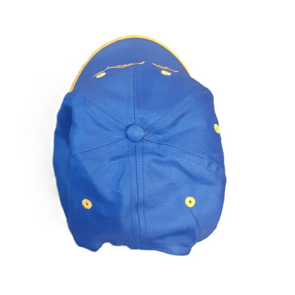 Australia Cap Kangaroo Blue Yellow Polyester Adjustable Strap OSFM - Picture 6 of 8